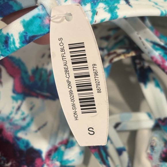 ADORE ME Womens Multi Color
Floral ,Swimwear Size:S blue pink and white - Picture 5 of 8